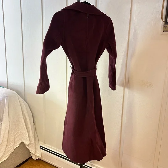 MACKAGE Mai Coat in Wine XS - Picture 7 of 9